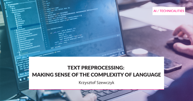 Text preprocessing - BRAINHINT